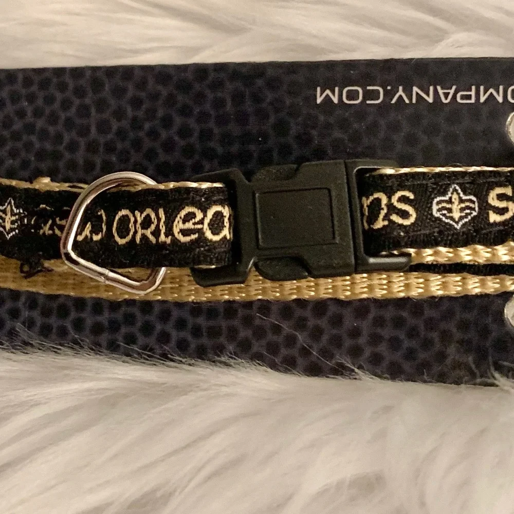 New NFL New Orleans Saints cat dog small pet collar